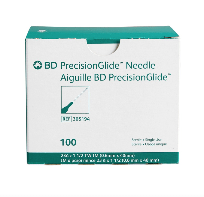 23G PrecisionGlide Needles - Thin Wall | BD