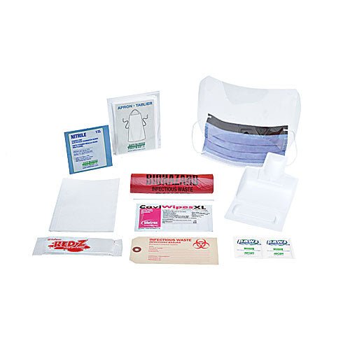 Biohazard Spill Kit Clean-up Delux-Cleaning Supplies-Birth Supplies Canada