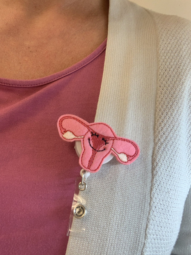 Uterus Retractable ID Holder-Gifts-Birth Supplies Canada